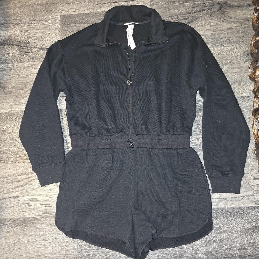 NWT Victoria secret black romper size large